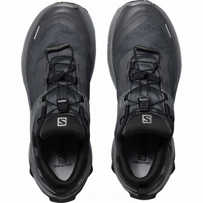 Salomon X RAISE GORE-TEX Azules Oscuro Negras | 4956DKIRH