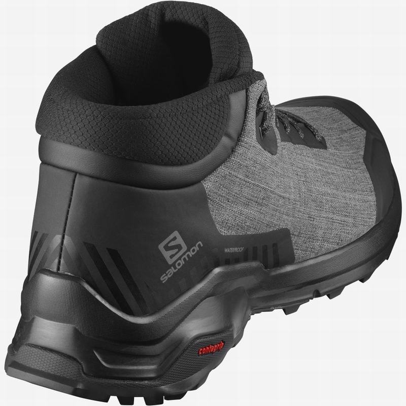 Salomon X REVEAL CHUKKA CLIMASALOMON WATERPROOF Negras | 0285AZPEX