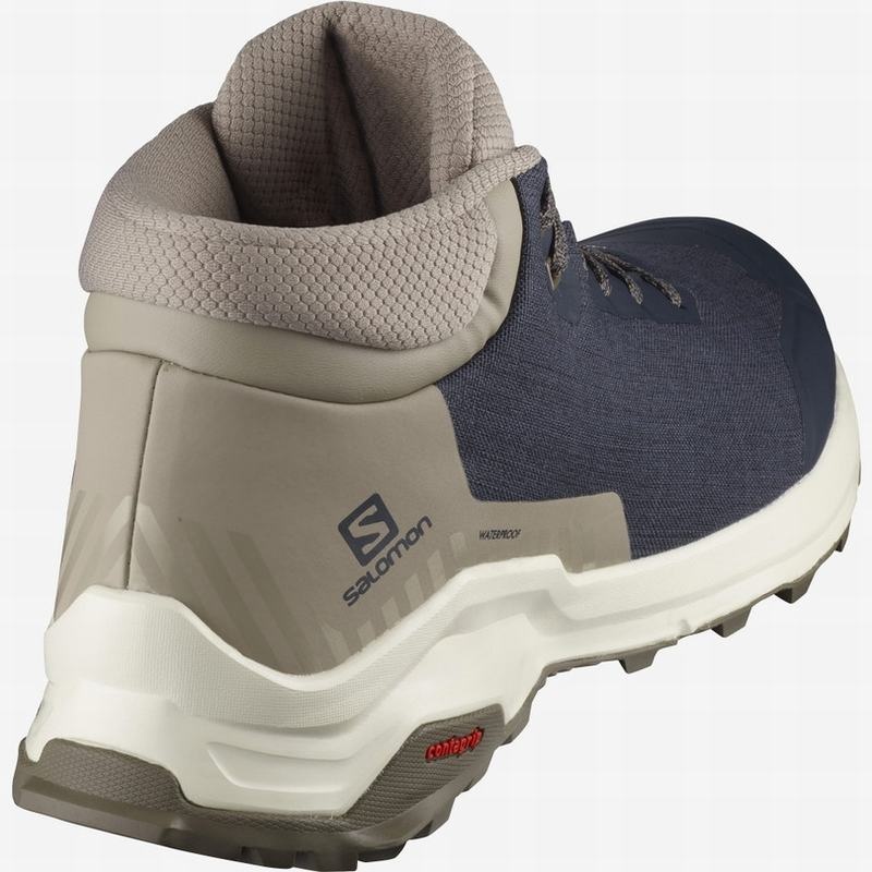 Salomon X REVEAL CHUKKA CLIMASALOMON WATERPROOF Azul Marino | 2078GUELJ