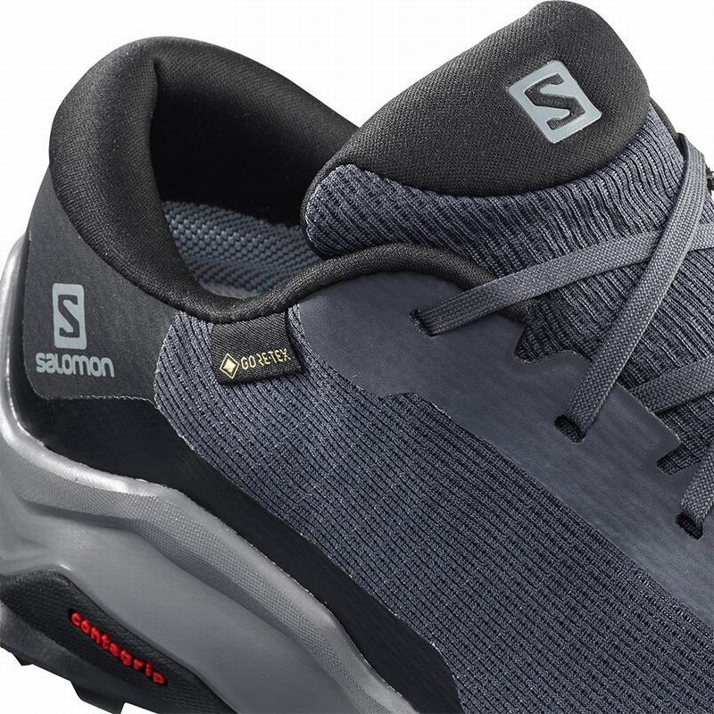 Salomon X REVEAL GORE-TEX Azules Oscuro Negras | 0126AJCUQ