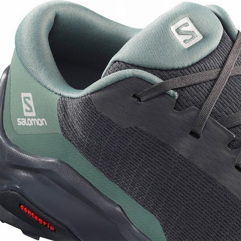 Salomon X REVEAL Gris Oscuro Verde | 9308SKWRA