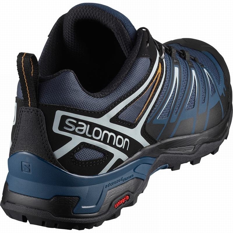 Salomon X ULTRA 3 Azul Marino Negras | 4853VBUED