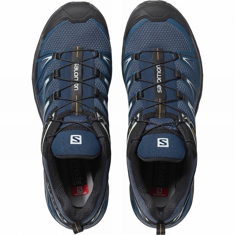 Salomon X ULTRA 3 Azul Marino Negras | 4853VBUED