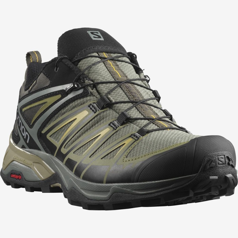 Salomon X ULTRA 3 GORE-TEX Doradas | 1762FSNEX