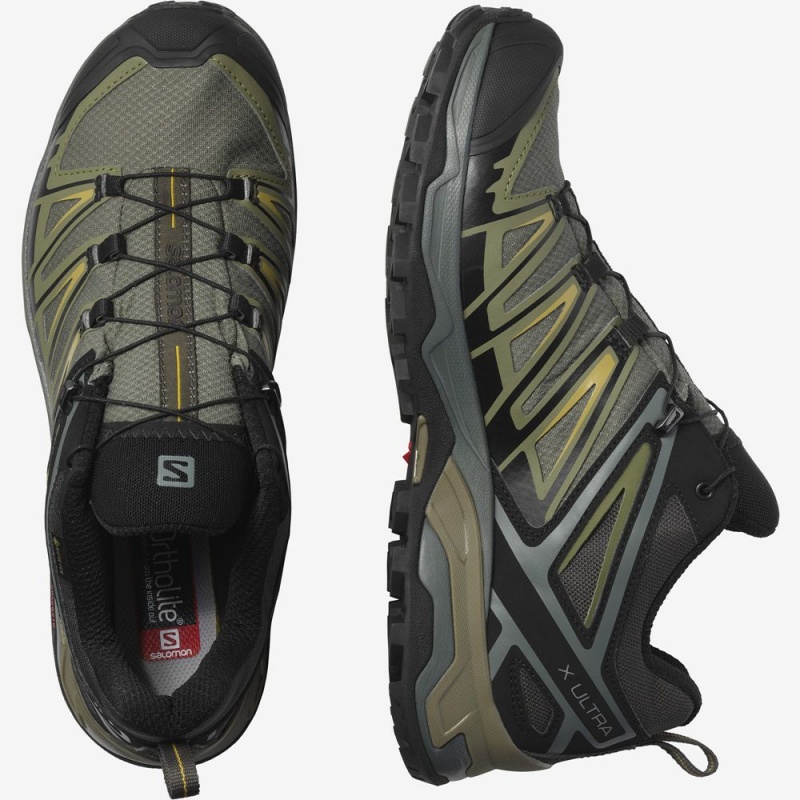 Salomon X ULTRA 3 GORE-TEX Doradas | 1762FSNEX