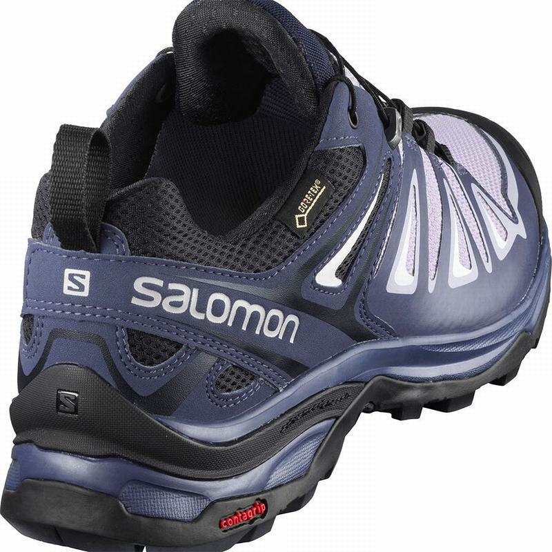 Salomon X ULTRA 3 GORE-TEX Lavanda Azules | 7018HQEUT