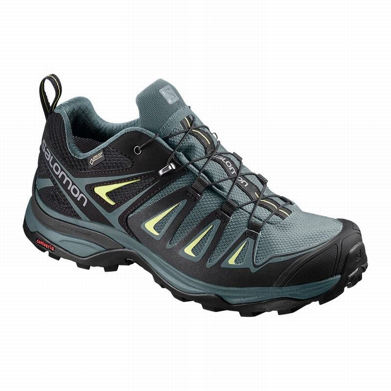 Salomon X ULTRA 3 GORE-TEX Verde Negras | 3209KFUYS