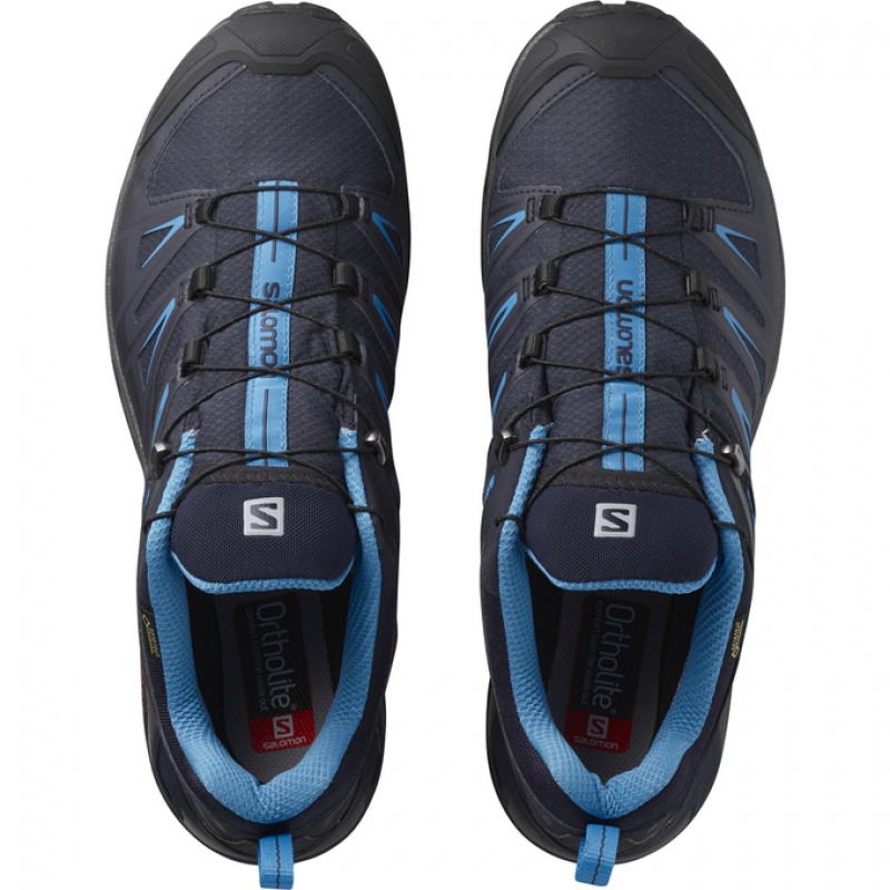 Salomon X ULTRA 3 GTX Negras Azules | 6150BVTNA