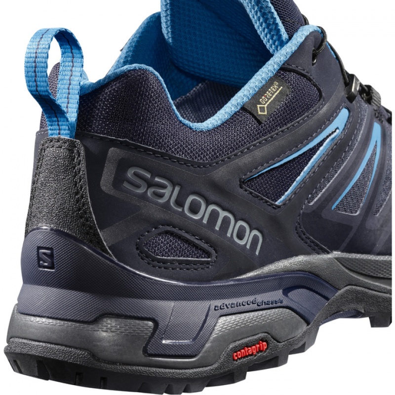 Salomon X ULTRA 3 GTX Negras Azules | 6150BVTNA