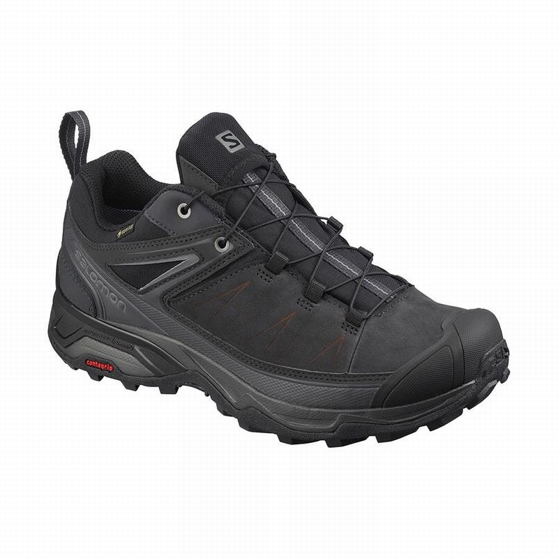 Salomon X ULTRA 3 LEATHER GORE-TEX Negras | 8104QVJUX