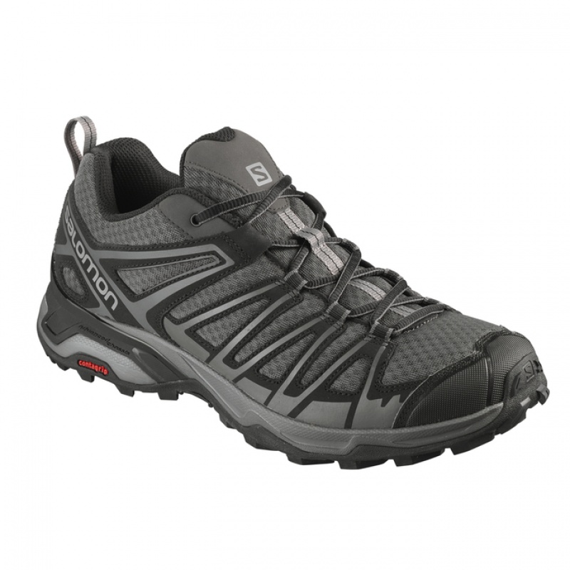 Salomon X ULTRA 3 PRIME Plateadas Negras | 0945NSMZU