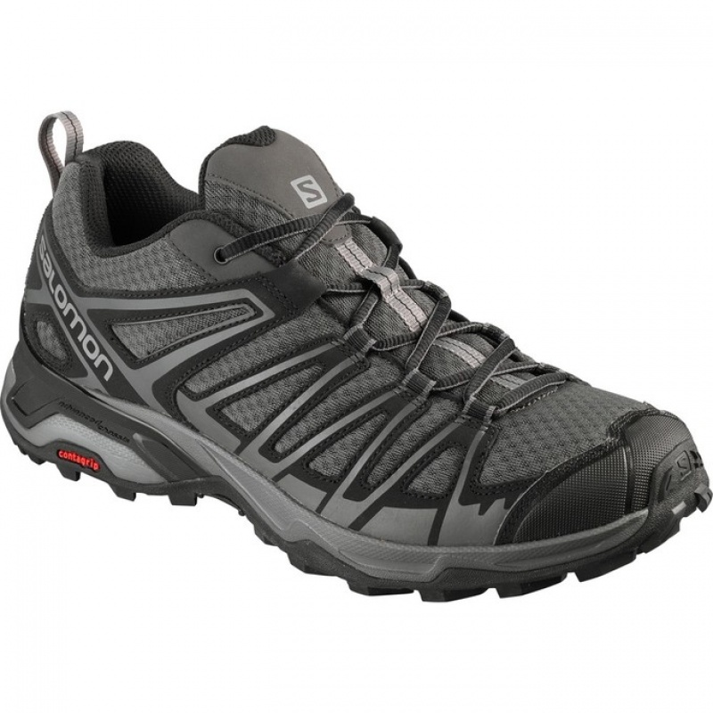 Salomon X ULTRA 3 PRIME Plateadas Negras | 0945NSMZU