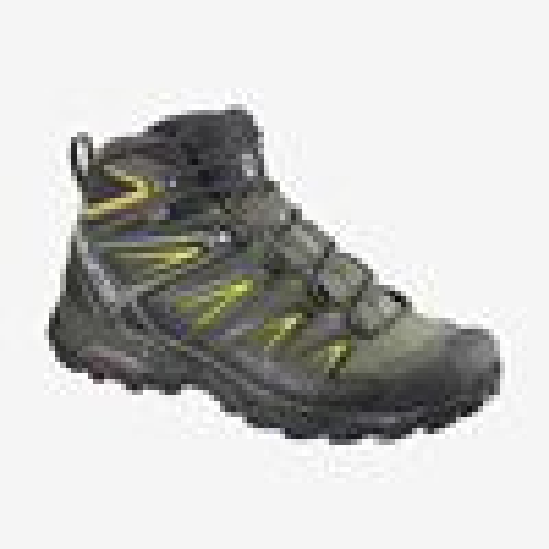 Salomon X ULTRA 3 WIDE MID GORE-TEX Negras | 5871VWOZE