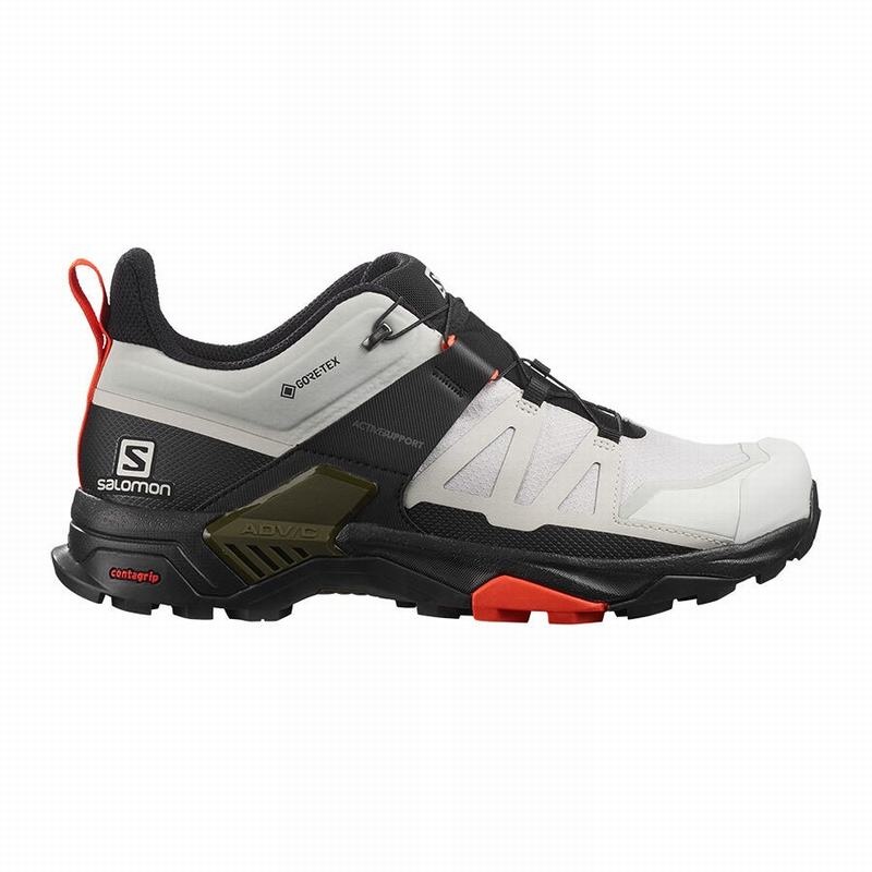 Salomon X ULTRA 4 GORE-TEX Gris Negras | 8765HCIJD