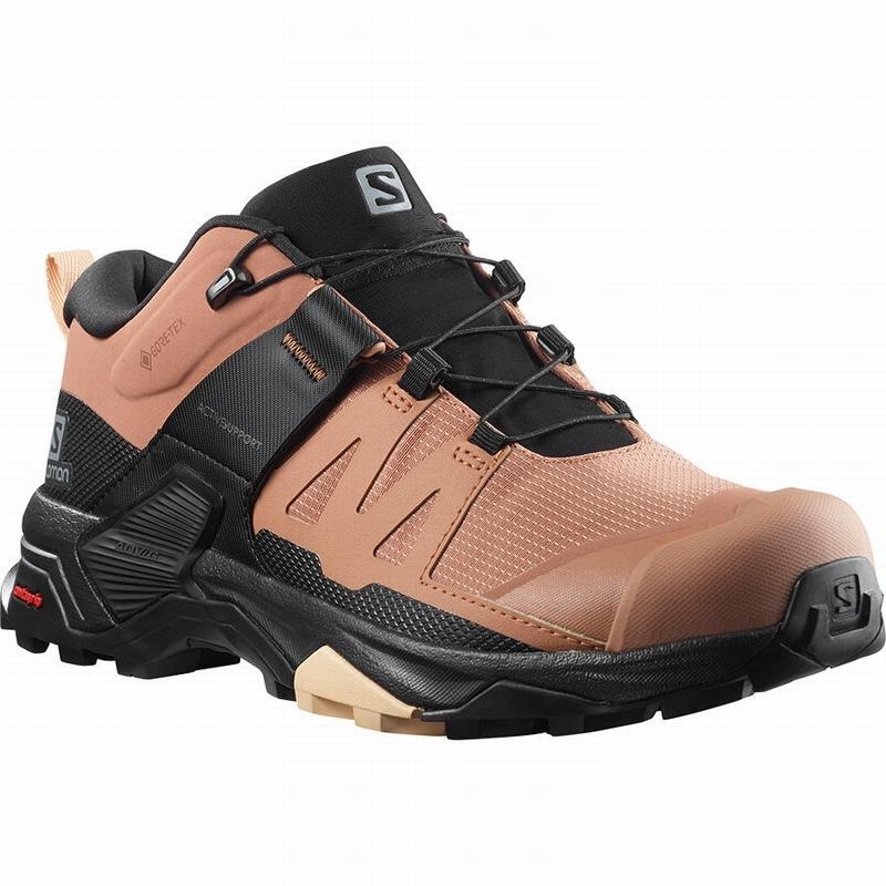 Salomon X ULTRA 4 GORE-TEX Negras Creme | 3806UZRTC