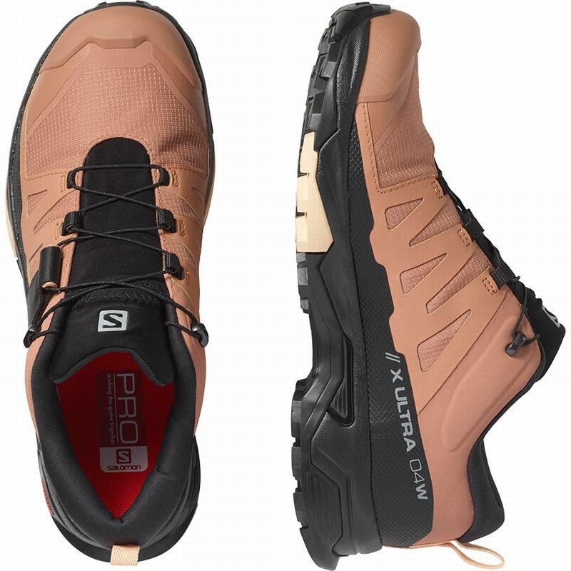 Salomon X ULTRA 4 GORE-TEX Negras Creme | 3806UZRTC