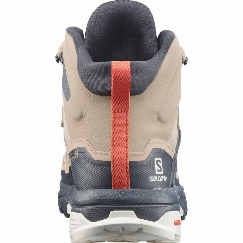 Salomon X ULTRA 4 MID GORE-TEX Marrones | 3470UHQNC