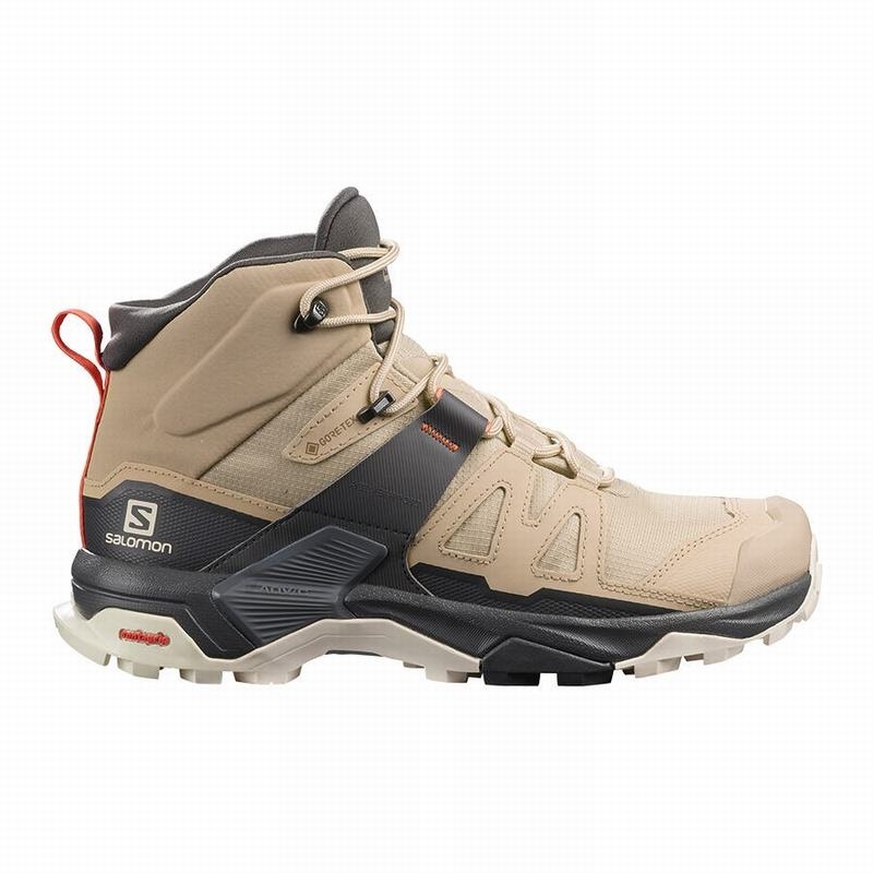 Salomon X ULTRA 4 MID GORE-TEX Marrones | 3470UHQNC