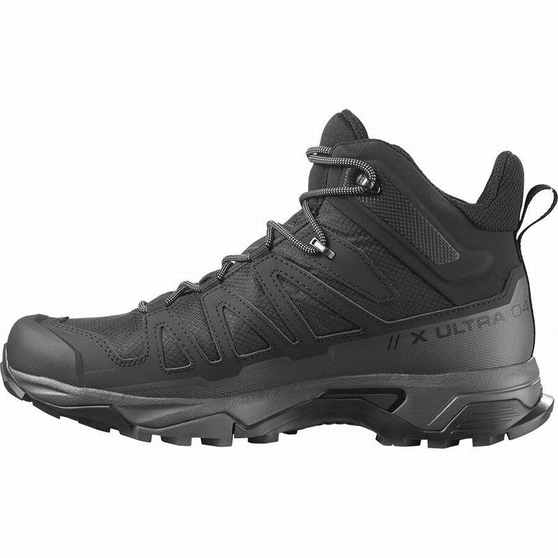 Salomon X ULTRA 4 MID GORE-TEX Negras Azules | 2097WOMXR