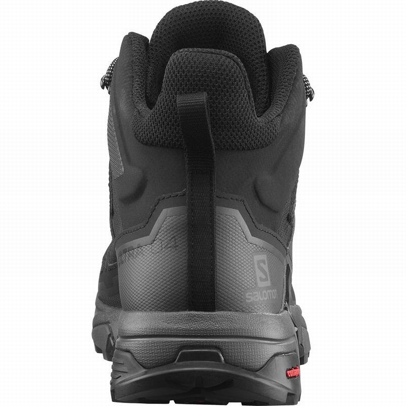 Salomon X ULTRA 4 MID GORE-TEX Negras Azules | 2097WOMXR