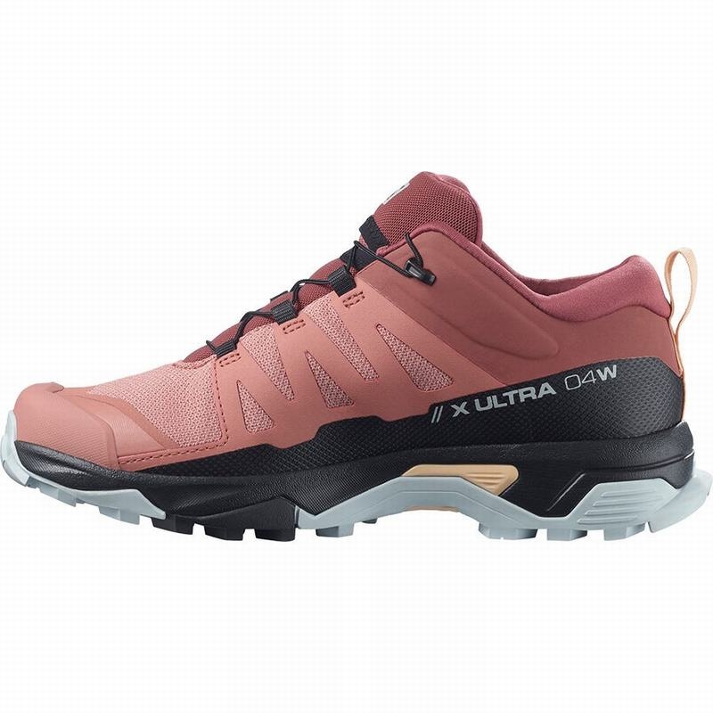 Salomon X ULTRA 4 Rojas Oscuro Creme | 2705BJHPE