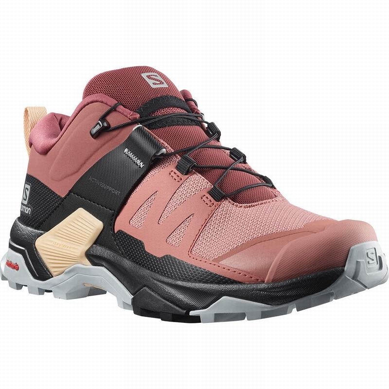 Salomon X ULTRA 4 Rojas Oscuro Creme | 2705BJHPE