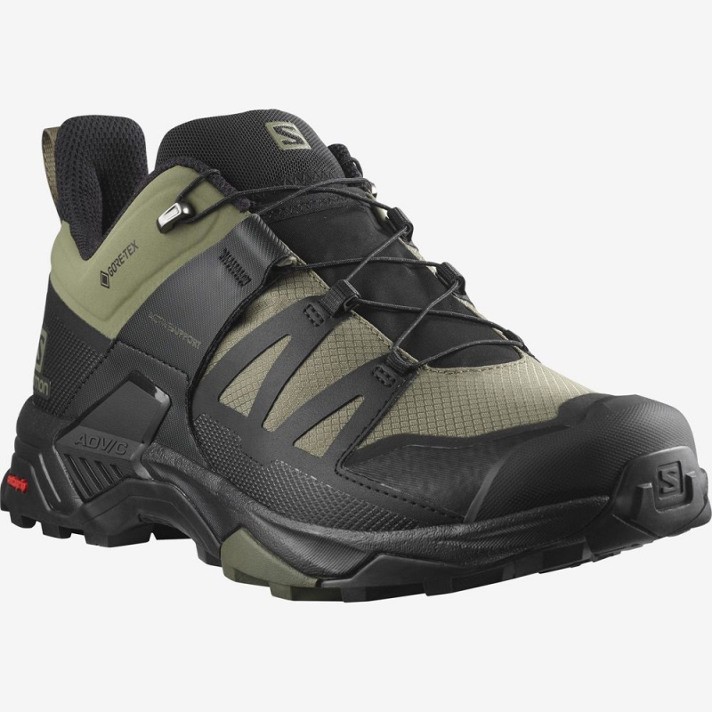 Salomon X ULTRA 4 WIDE GORE-TEX Verde | 8059VFGOT