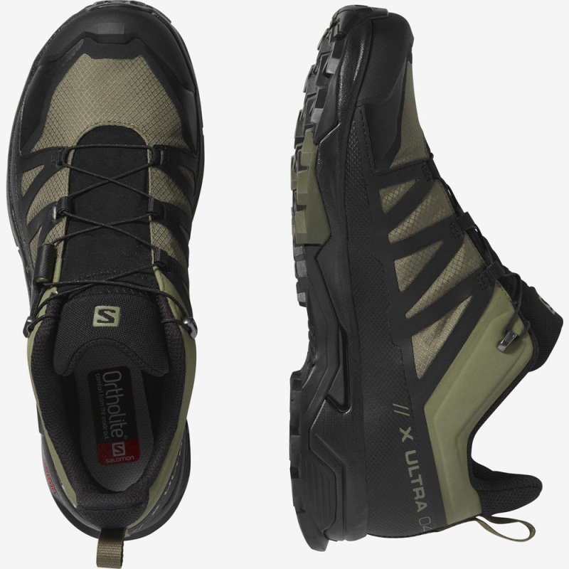 Salomon X ULTRA 4 WIDE GORE-TEX Verde | 8059VFGOT