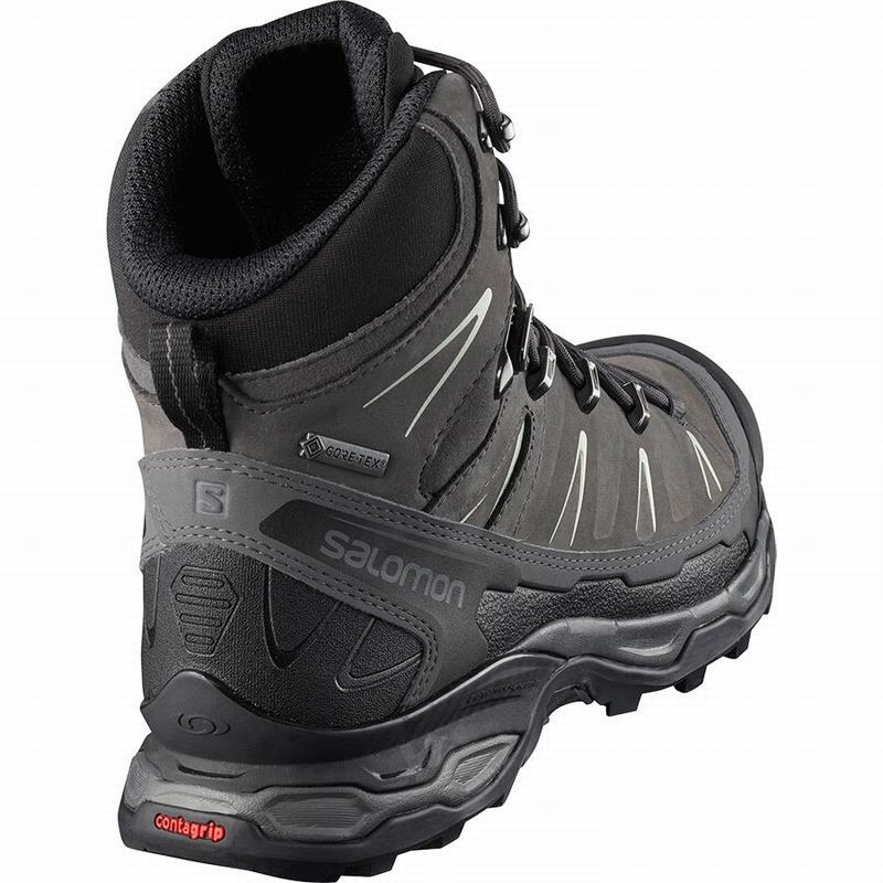 Salomon X ULTRA TREK GORE-TEX Negras Gris | 0963TVIYS