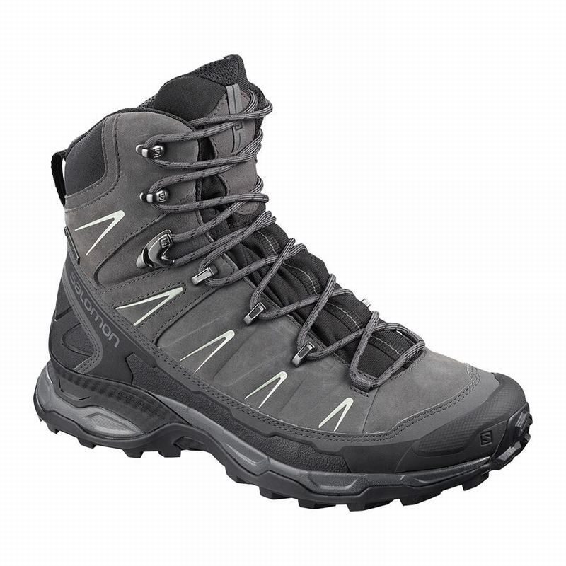 Salomon X ULTRA TREK GORE-TEX Negras Gris | 0963TVIYS